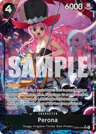 Perona (Alternate Art) (EB03-045) - Extra Booster: One Piece Heroines Edition