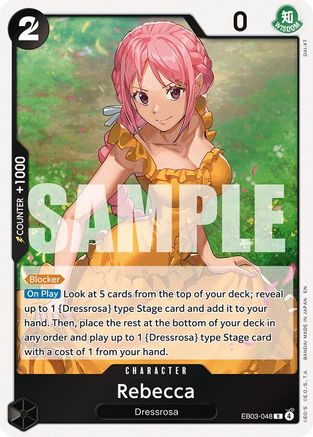 Rebecca (EB03-048) - Extra Booster: One Piece Heroines Edition