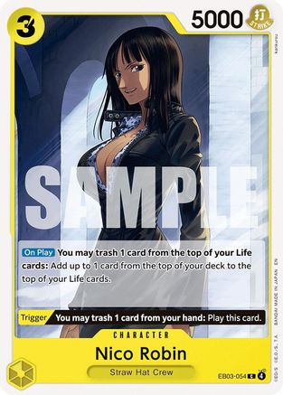Nico Robin (054) (EB03-054) - Extra Booster: One Piece Heroines Edition