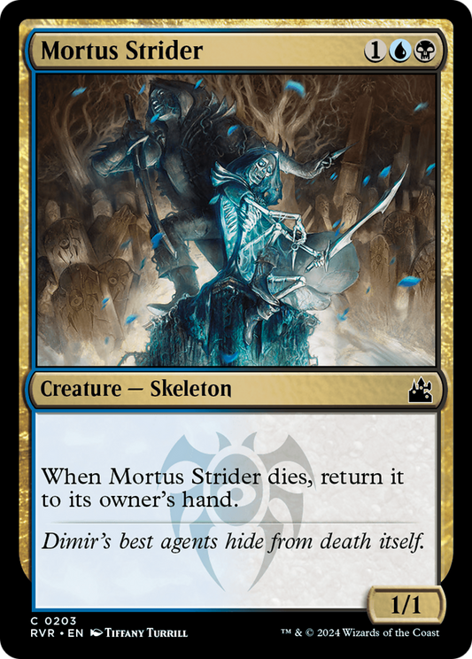 Mortus Strider (RVR-203) - [Ravnica Remastered]