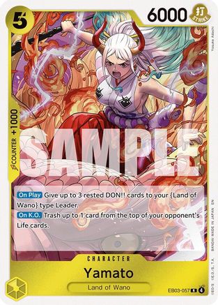 Yamato (EB03-057) - Extra Booster: One Piece Heroines Edition
