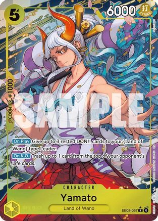 Yamato (Alternate Art) (EB03-057) - Extra Booster: One Piece Heroines Edition