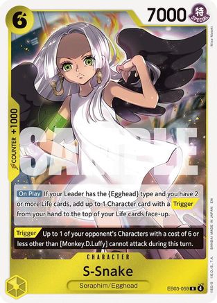 S-Snake (EB03-059) - Extra Booster: One Piece Heroines Edition