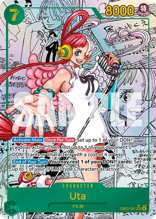 Uta (061) (Manga) (EB03-061) - Extra Booster: One Piece Heroines Edition