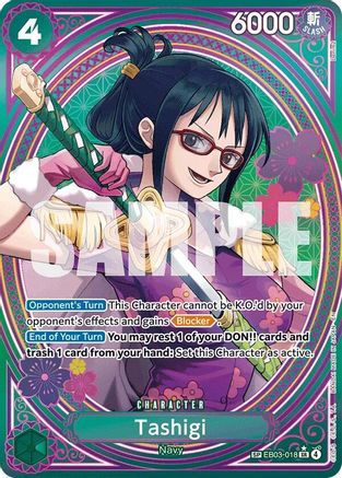 Tashigi (SP) (EB03-018) - Extra Booster: One Piece Heroines Edition