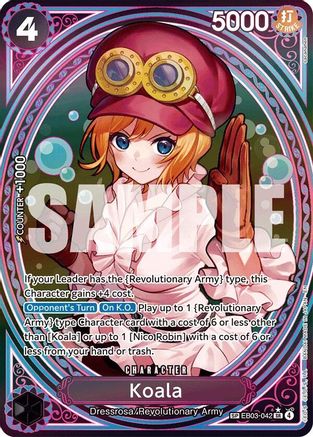 Koala (SP) (EB03-042) - Extra Booster: One Piece Heroines Edition