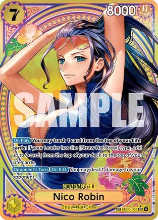 Nico Robin - 055 (SP) (EB03-055) - Extra Booster: One Piece Heroines Edition