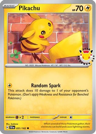 Pikachu (Pokemon Day 2026) 51 - [Miscellaneous Cards & Products] Holofoil