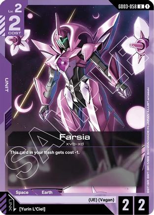 Farsia (GD03-058) - Steel Requiem