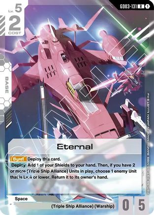 Eternal (GD03-131) - Steel Requiem Holofoil