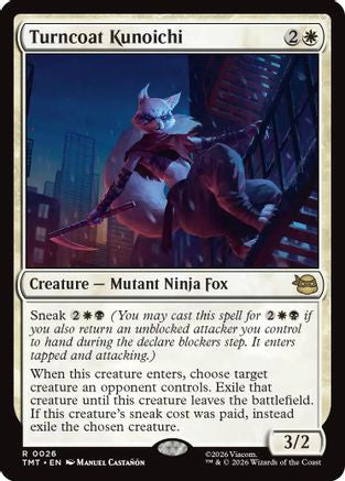 Turncoat Kunoichi (TMT-026) - [Teenage Mutant Ninja Turtles] Foil