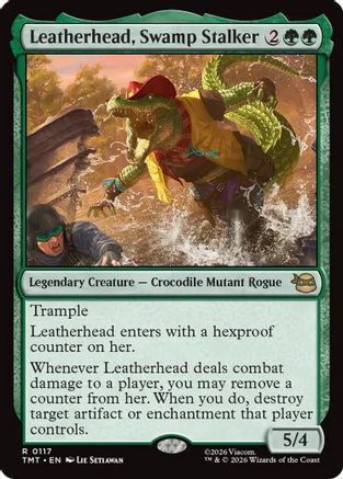 Leatherhead, Swamp Stalker (TMT-117) - [Teenage Mutant Ninja Turtles] Foil