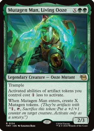 Mutagen Man, Living Ooze (TMT-124) - [Teenage Mutant Ninja Turtles]