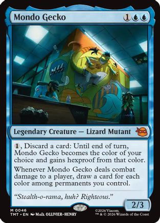 Mondo Gecko (TMT-046) - [Teenage Mutant Ninja Turtles] Foil