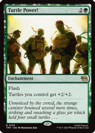 Turtle Power! (TMT-135) - [Teenage Mutant Ninja Turtles] Foil