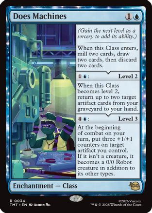 Does Machine (TMT-034) - [Teenage Mutant Ninja Turtles] Foil