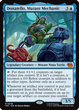 Donatello, Mutant Mechanic (TMT-036) - [Teenage Mutant Ninja Turtles] Foil