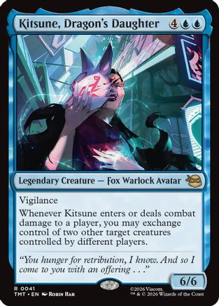 Kitsune, Dragon's Daughter (TMT-041) - [Teenage Mutant Ninja Turtles] Foil
