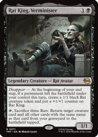 Rat King, Verminister (TMT-071) - [Teenage Mutant Ninja Turtles]