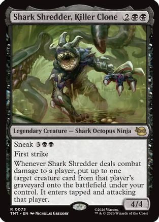 Shark Shredder, Killer Clone (TMT-073) - [Teenage Mutant Ninja Turtles] Foil