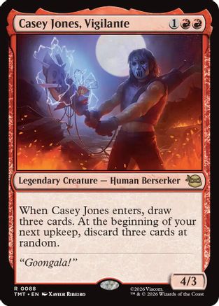 Casey Jones, Vigilante (TMT-088) - [Teenage Mutant Ninja Turtles] Foil