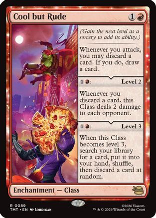 Cool but Rude (TMT-089) - [Teenage Mutant Ninja Turtles] Foil