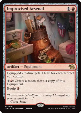Improvised Arsenal (TMT-092) - [Teenage Mutant Ninja Turtles] Foil