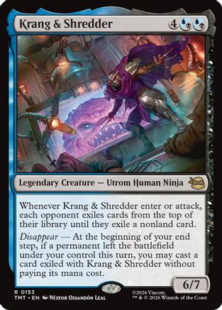 Krang & Shredder (TMT-153) - [Teenage Mutant Ninja Turtles]