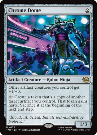 Chrome Dome (TMT-172) - [Teenage Mutant Ninja Turtles] Foil