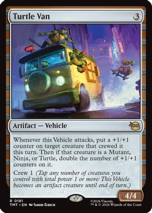 Turtle Van (TMT-181) - [Teenage Mutant Ninja Turtles] Foil