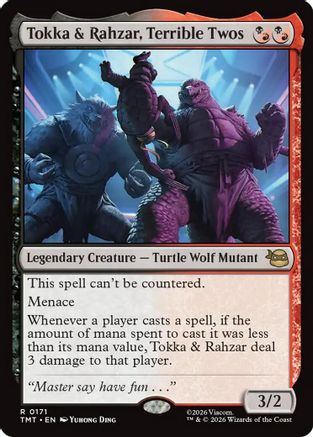 Tokka & Rahzar, Terrible Twos (TMT-171) - [Teenage Mutant Ninja Turtles]