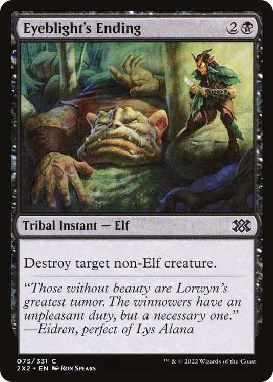 Eyeblight's Ending (2X2-075) - [Double Masters 2022] Foil