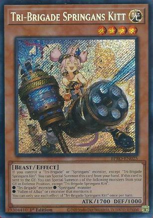 Tri-Brigade Springans Kitt (BPRO-EN025) - Burst Protocol 1st Edition