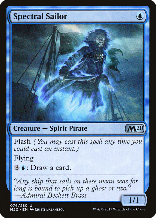 Spectral Sailor (M20-076) - [Core Set 2020] Foil