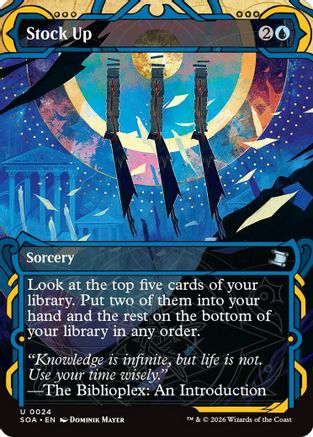 Stock Up (SOA-024) - [Secrets of Strixhaven: Mystical Archive] Foil