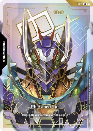 Resource (R-025) (C++) (R-025) - Steel Requiem Holofoil