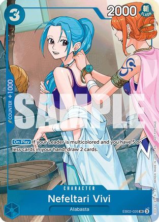 Nefeltari Vivi - EB02-026 (EB02-026) - Extra Booster: One Piece Heroines Edition