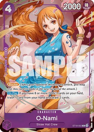 O-Nami - ST18-002 (ST18-002) - Extra Booster: One Piece Heroines Edition