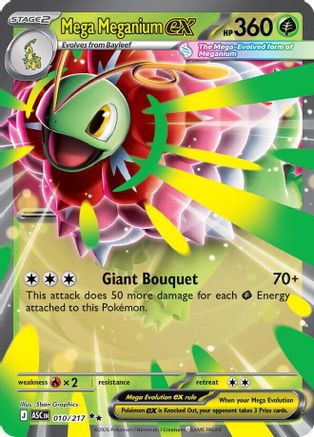 Mega Meganium ex - 010/217 10 - [ME Ascended Heroes] Holofoil