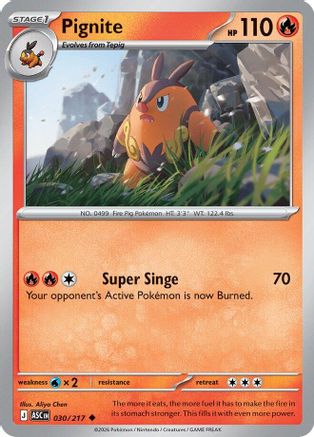 Pignite 30 - [ME Ascended Heroes] Reverse Holofoil