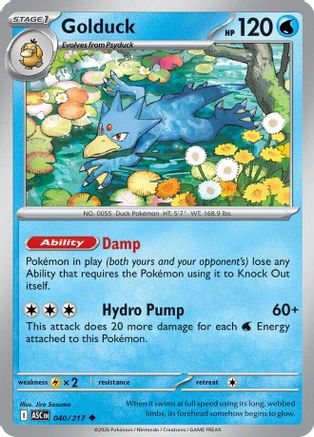 Golduck 40 - [ME Ascended Heroes]