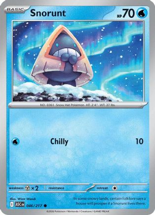 Snorunt - 046/217 46 - [ME Ascended Heroes] Reverse Holofoil