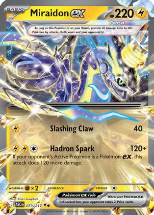 Miraidon ex 73 - [ME Ascended Heroes] Holofoil