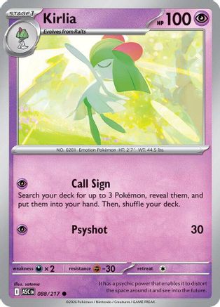 Kirlia 88 - [ME Ascended Heroes]