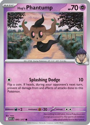 Hop's Phantump 95 - [ME Ascended Heroes]