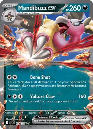 Mandibuzz ex 139 - [ME Ascended Heroes] Holofoil