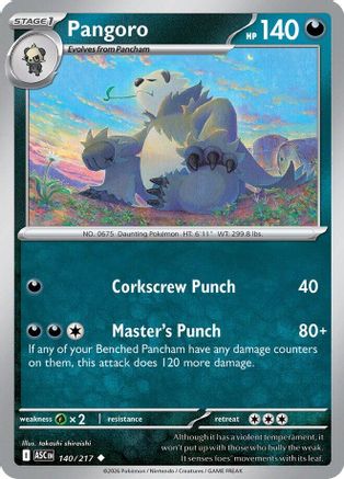 Pangoro 140 - [ME Ascended Heroes]