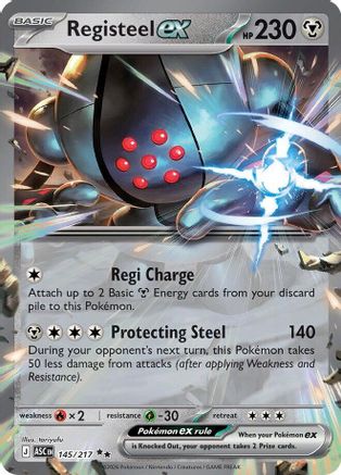 Registeel ex 145 - [ME Ascended Heroes] Holofoil