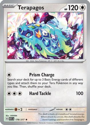 Terapagos 178 - [ME Ascended Heroes] Holofoil