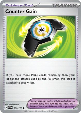 Counter Gain - 186/217 186 - [ME Ascended Heroes] Reverse Holofoil